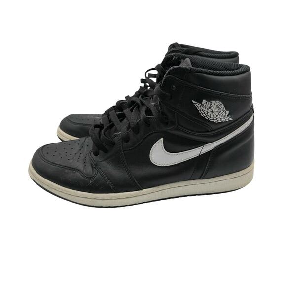 Nike Air Jordan 1 High Yin Yang Black White Men’s Size 10.5‎